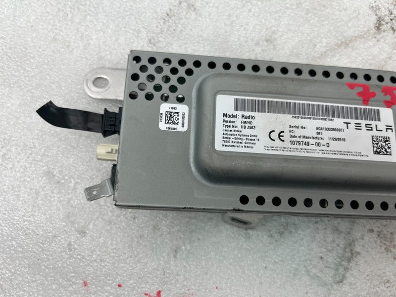 107974900D ⭕ 2017-2023 Model 3 Harman Becker FM/HD Audio Radio Receiver Module 1079749-00-D