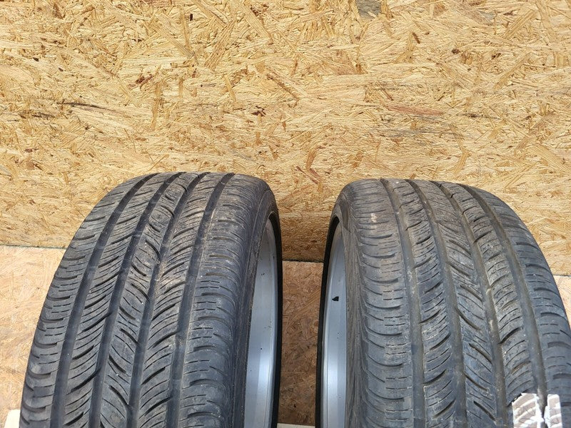 4G0601025BS ⭕ 16-19 Audi A6 S6 PAIR Wheel Rim 19" inch 19x8.5 + Continental Tire 255/40R19