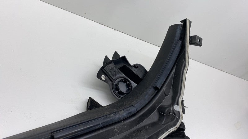 51767349602 2018-2021 BMW 530e Front Underhood Cowl Center Partition Trim w/ Seal Strip Assy