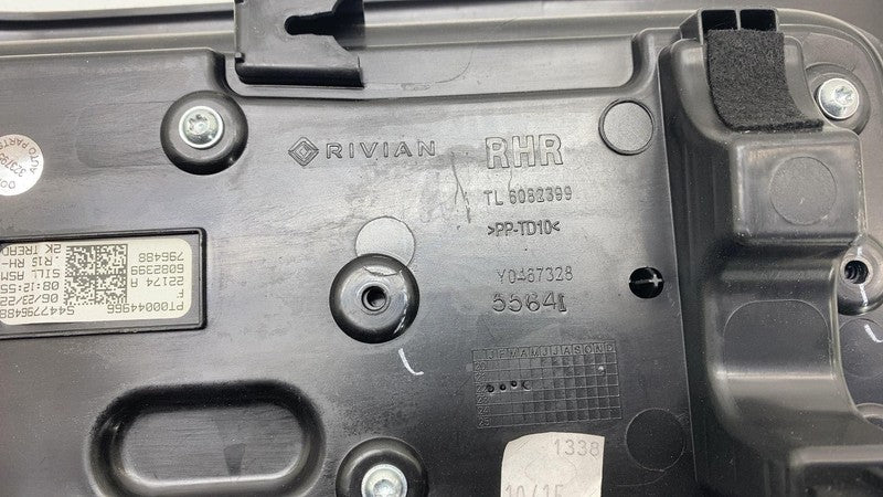 PT00044966 2022-2024 Rivian R1S Rear Right Door Sill Plate Step Scuff Trim Cover Guard OEM