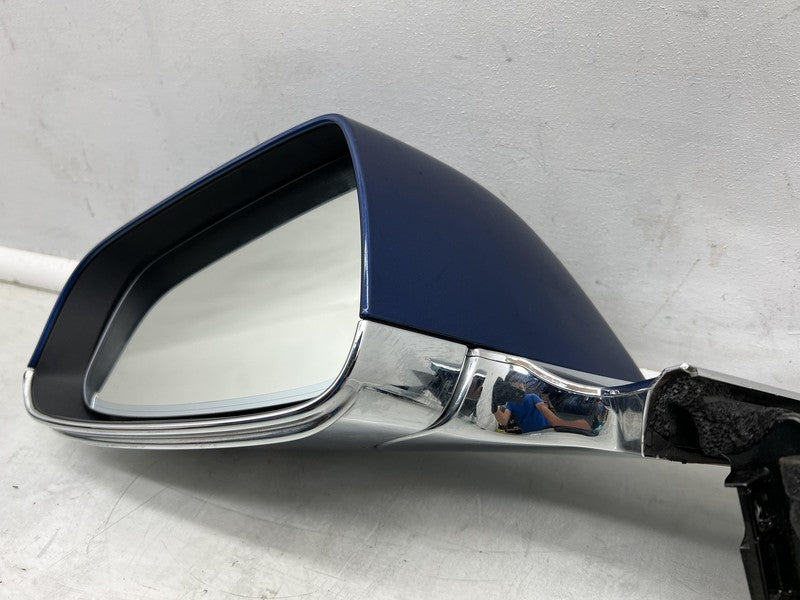 1041317-00-A ⭕ 12-15 Model S Left Exterior Rear View Door Mirror LH Blue - PPSB 1041317-00-A