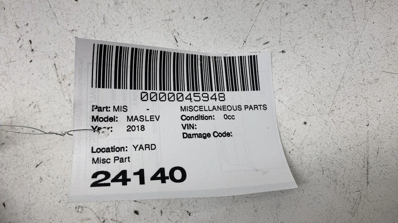 ⭕ 2017 2018 2019 Maserati Levante Rear Bumper Right or Left Exhaust Terminal