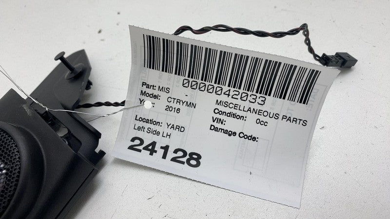 6513920449302 ⭕ 11-16 Mini Cooper Countryman Front Left Panel Tweeter Speaker 65139204493 02