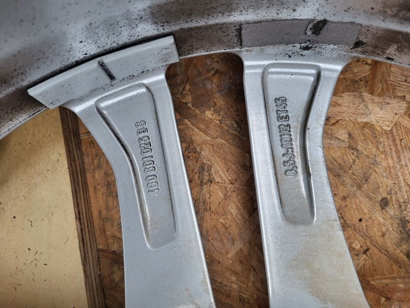 4G0601025BS ⭕ 16-19 Audi A6 S6 PAIR Wheel Rim 19" inch 19x8.5 + Continental Tire 255/40R19