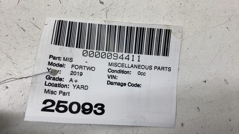⭕ 2019 Smart EQ Fortwo Body Control Module BCM Unit Assembly OEM 231A0