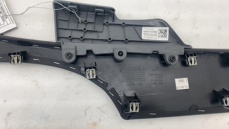 ⭕ 2022-2024 Lucid Air Grand Touring Left C-Pillar Leather Mid Trim LH 