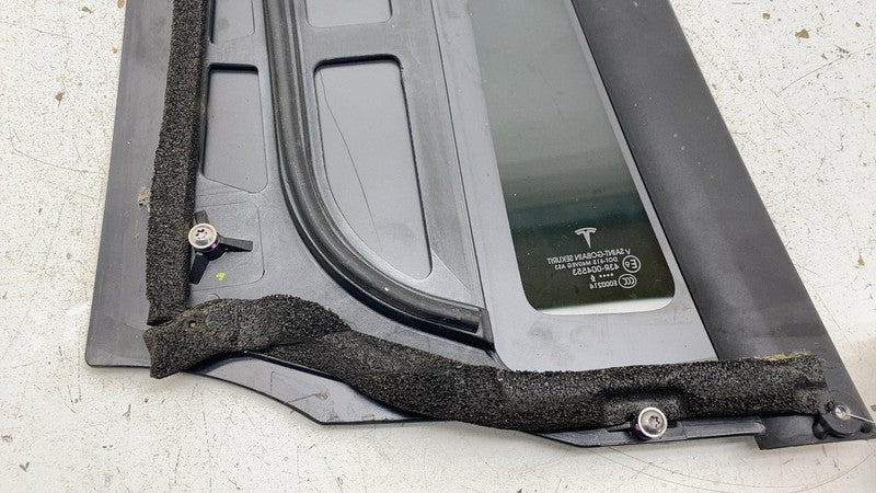 ⭕2016-2020 Tesla Model X Rear Driver Side Door Quarter Fixed Glass Lef