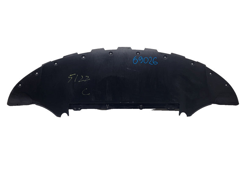108417400D 17-23 Model 3 Front Bumper Lower Valance Under Tray Diffuser Shield 1453774-00-A