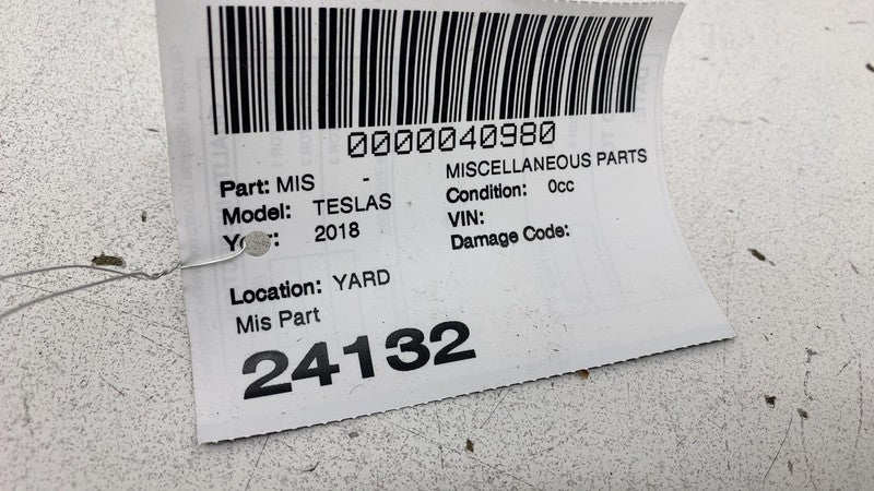 100248804K 12-20 Model S Front Left A-Pillar Upper Trim Cover Panel w/ Speaker 1002488-04-K