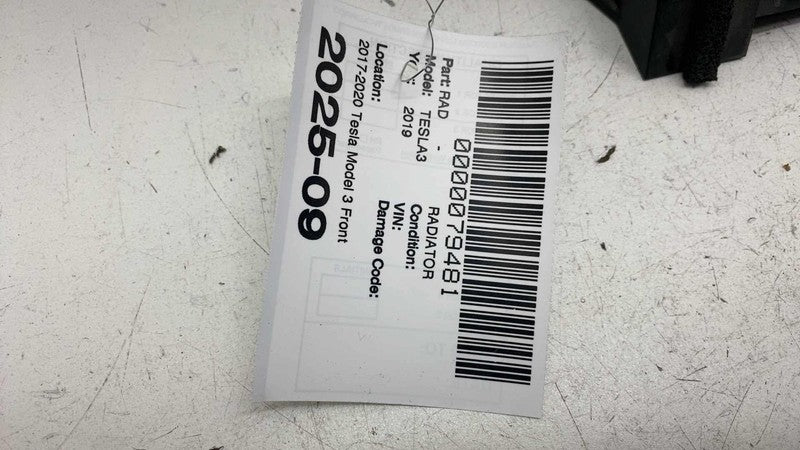107708200B ⭕ 2017-2023 Tesla Model 3 M3 A/C Coolant Cooling Radiator Condenser 1077082-00-B