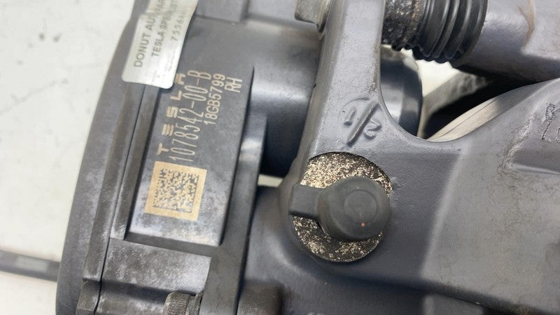 ⭕ 2012-2020 Tesla Model S X Rear Right Caliper w/ Brake Hose Line 1078