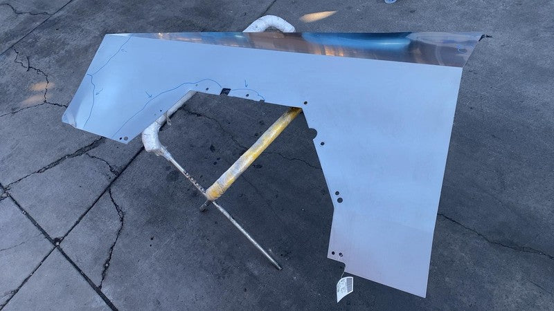 192831700A 2024-2025 Tesla Cybertruck Rear Passenger Right Quarter Panel Fender Sail RH OEM