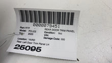 ⭕ 21-24 Polestar 2 Rear Left Interior Door Panel Trim Card Cover Black 31696443