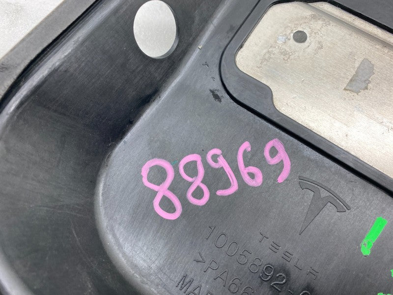 100589200B ⭕ 12-15 Model S Front Bonnet Hood Lock Latch Surround Cover Bracket 1005892-00-B