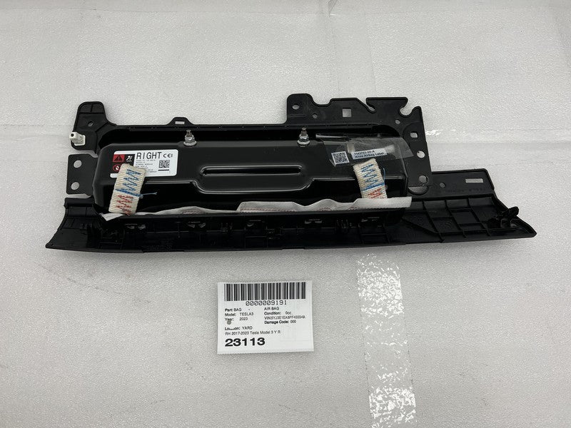 1077826 00 D ⭕ 2017-2023 Model 3 Y Passenger Side Lower Knee Safety Airbag Right 1077826-00-D
