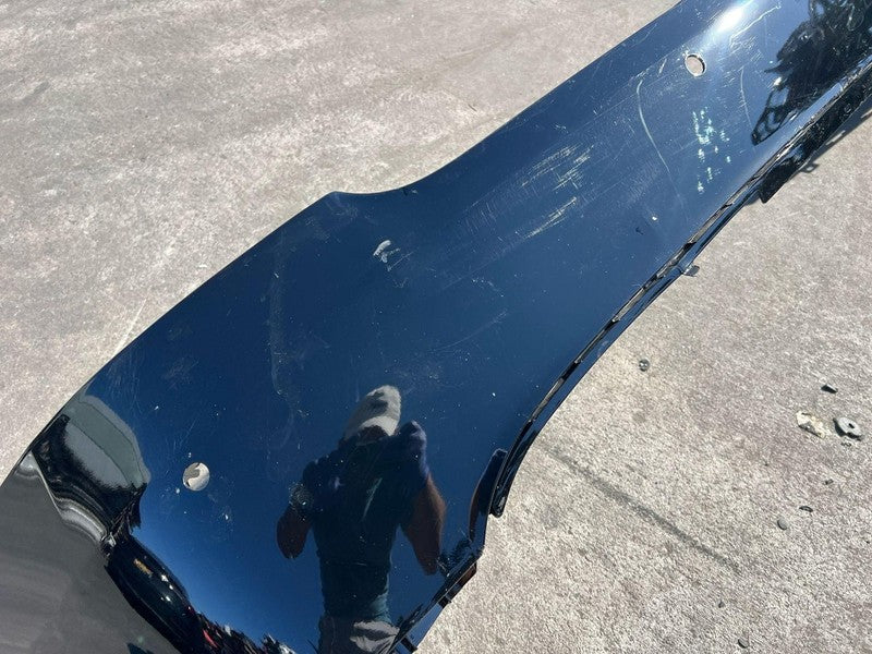 ⭕ 2021-2024 Tesla Model X Rear Bumper Cover Assy w/ Park Sensor Holes Black PBSB