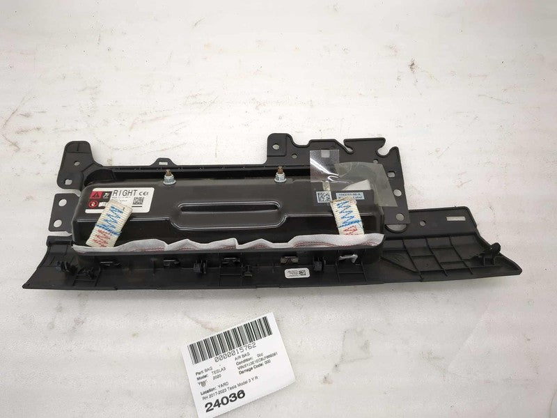 ⭕ 17-23 Tesla Model Y 3 Right Knee Airbag Passenger Safety Module 1077