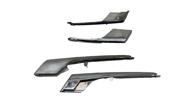 ⭕ 16-20 Model X Front Left & Right Foglamp Chrome Trim 1049609-00-F/1049610-00-F