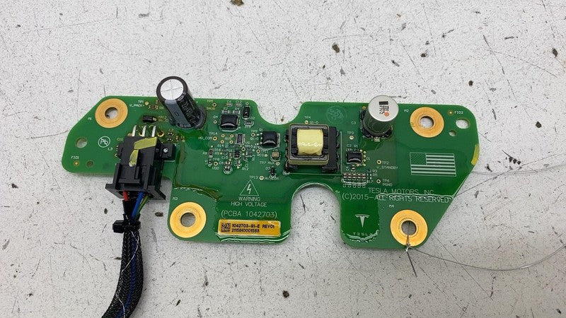⭕ 12-20 Model S X PCBA High Voltage Battery Standby Supply Board 10438
