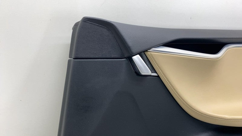 ⭕ 2012-2015 Tesla Model S Front Right Interior Door Panel Trim Card Co
