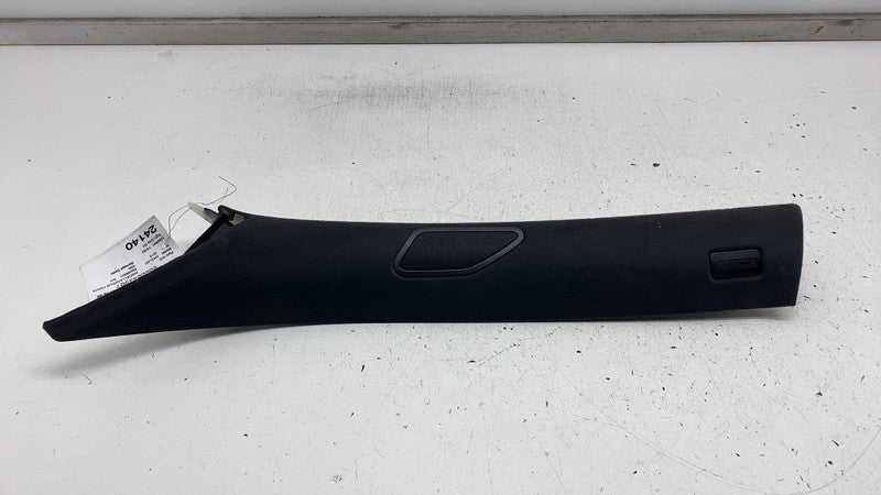 670040366 ⭕ 17-20 Levante Front Left Windshield A-Pillar Trim Cover Panel Black 670040366