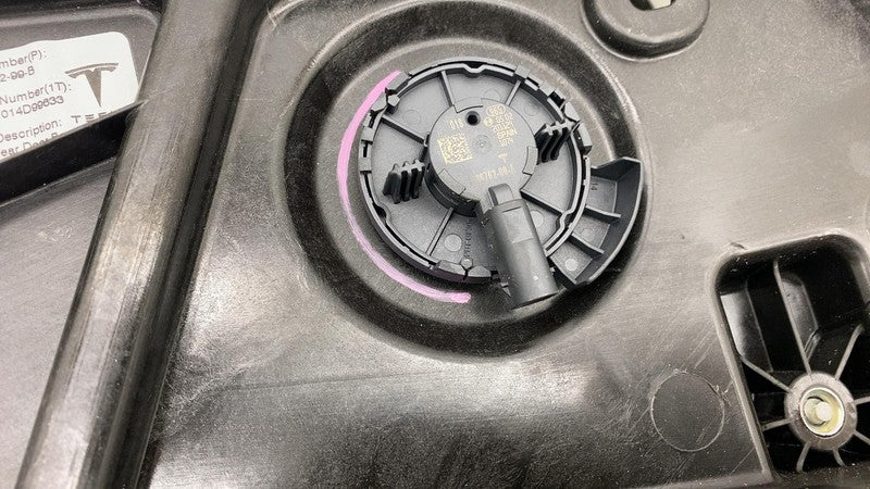 ⭕20-23 Tesla Model Y Rear Driver Left Door Window Regulator & Motor 14