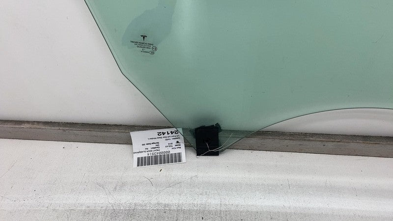 ⭕ 2017-2020 Tesla Model 3 Front Driver Side Door Window Single Panel G