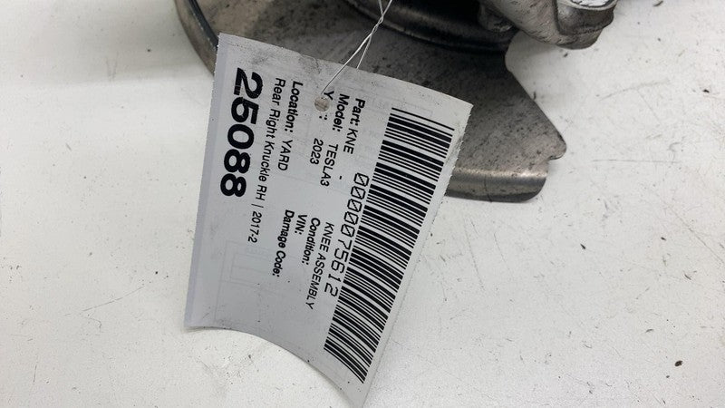 1044416 00 G ⭕ 2017-2023 Model 3 Rear Right Suspension Knuckle Spindle w/ Shield 1044416-00-G