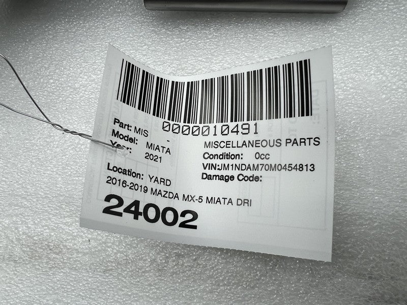 NA1P 64281 2016-2022 Mazda MX-5 Miata Driver Side Lower Dashboard Trim Kick Panel Left LH