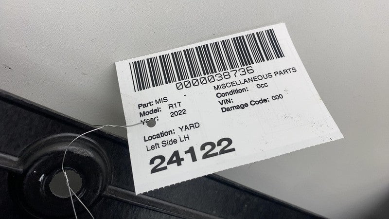 PT00000351-H ⭕ 2022-2024 Rivian R1T Rear Left Trunk Pick Up Box Trim Cover Panel PT00000351-H