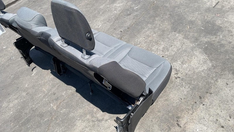 ⭕ 2019-2025 Ram 1500 Crew Cab Rear Left & Right 2nd Row Cloth Seat 5th Gen Gray