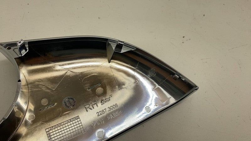 2287.3006 ⭕ 2017-2020 Tesla Model 3 Right Exterior Door Mirror Lower Cap Trim Cover Chrome