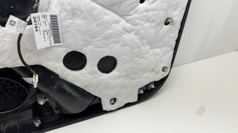 1036928-01-F ⭕ 16-20 Tesla Model X Front Driver Side Interior Door Panel Trim Card Cover Left