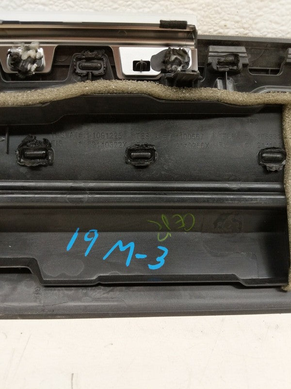 ⭕ 17-23 Model 3 Dashboard Panel Dash Cover Wood Molding Trim Bezel 109