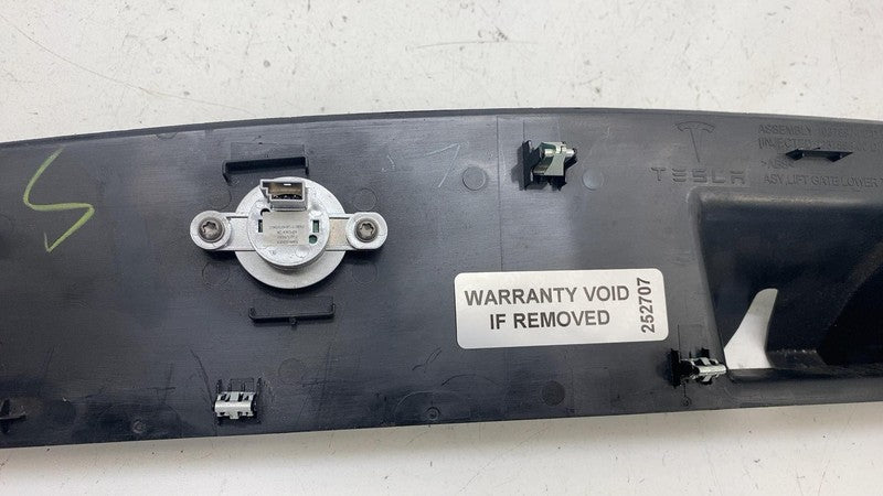 ⭕ 16-20 Model X Rear Liftgate Lower Trim Molding w/ Control Switch 103
