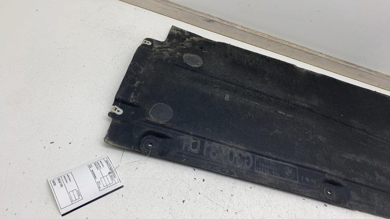 748506 10 2017-2022 BMW 530e G30 Left Floor Under Body Cover Splash Shield Guard Panel OEM