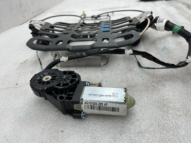 AG131033 ⭕ 12-15 Model S Front Left or Right Lumbar Upper Seat Frame w/ Motor AG129469-E