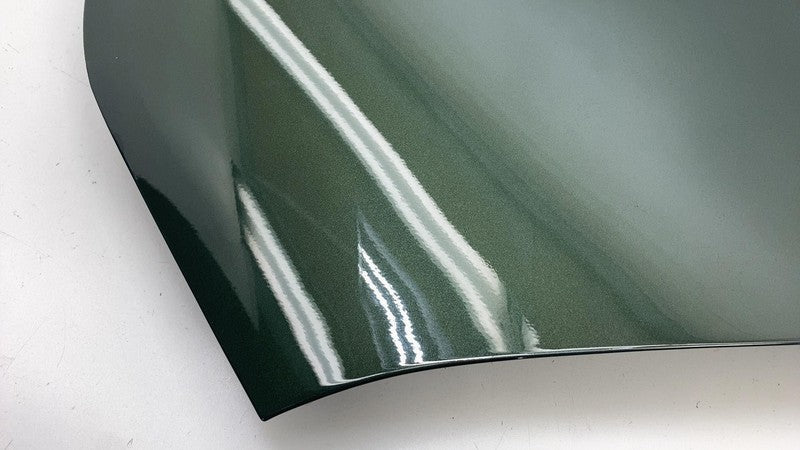 PT00002407 ⭕ 2022-2024 Rivian R1T Rear Driver Gear Tunnel Door & Hinge Left Green - EXP006