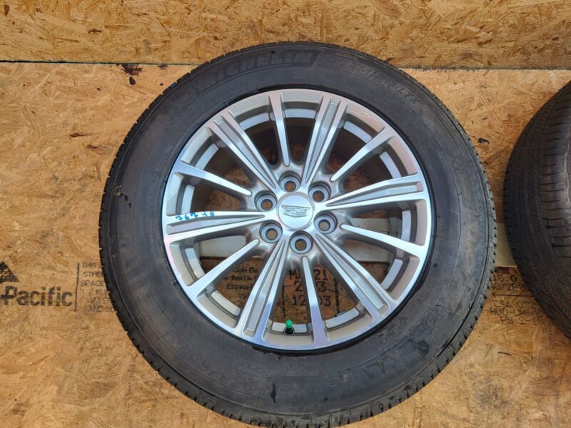 2310 1924 2017-2019 Cadillac XT5 Wheel Rim 18" inch 18x8J with Michelin Tire 235/65R18 x2
