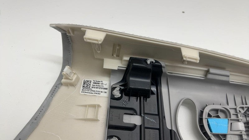 ⭕17-23 Model 3 Passenger Side B-Pillar Upper Trim Cover Panel Right 10
