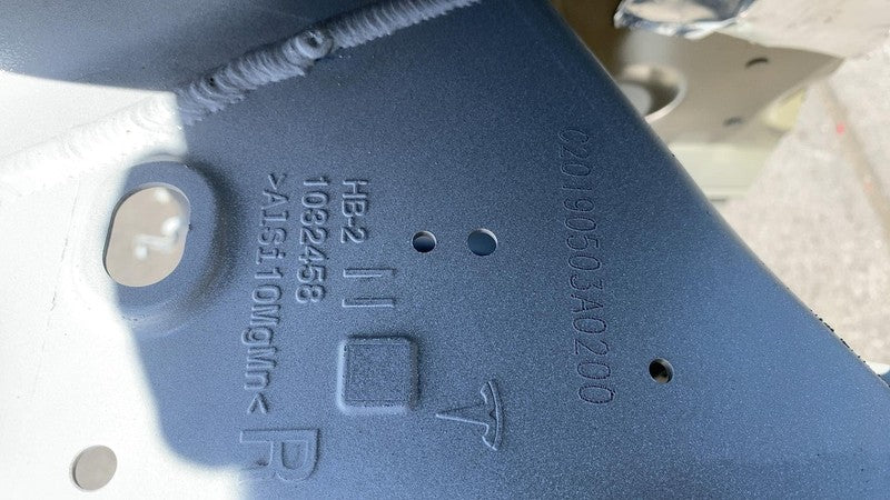 ⭕2016-2020 Tesla Model X Front Right A + B-Pillar Door Frame & Structu