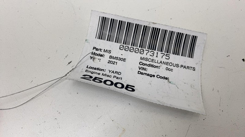 8629971 ⭕ 2021-2023 BMW 530e Turbocharger Water Feed Tube Line Pipe Hose OEM 8629971