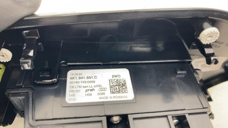 4KE857397 19-23 Audi E-Tron Headlight Lamp Switch w/ Lower Side Bezel Cover Trim 4K1941501