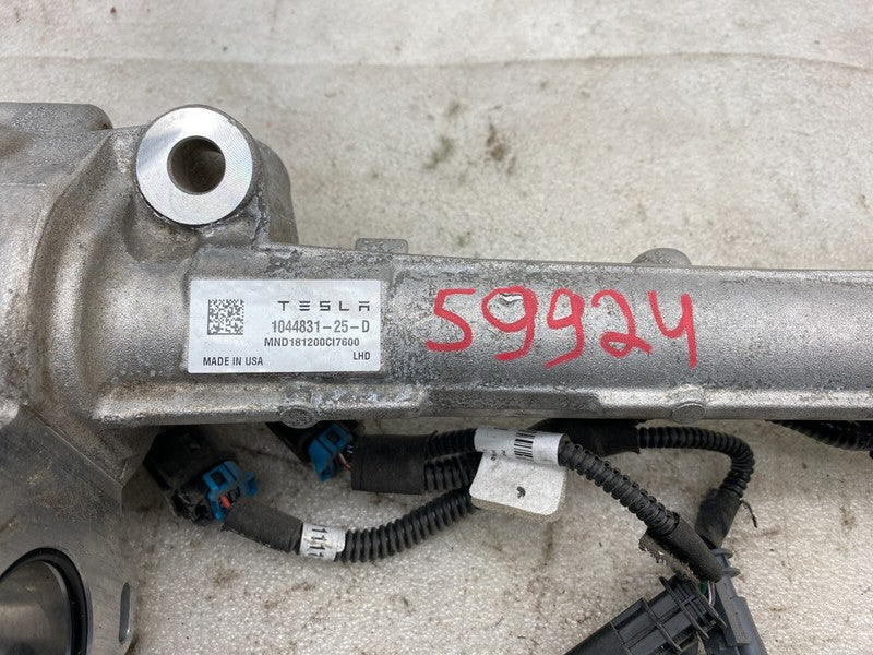 1044831 25 D ⭕ 2017-2020 Tesla Model 3 Power Steering Gear Rack and Pinion Assy 1044831-25-D
