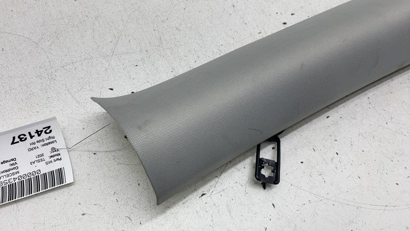 108626901M 2017-2023 Tesla Model 3 M3 Passenger Side Rail Trim Cover Right 1086269-01-M OEM