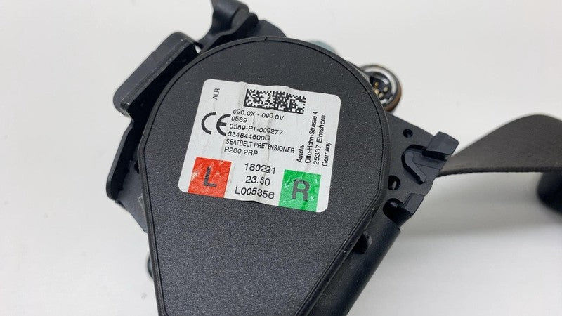 634844600G 2017-2022 BMW 530e G30 Rear Left or Right 2nd Row Seat Belt Retractor LH=RH OEM