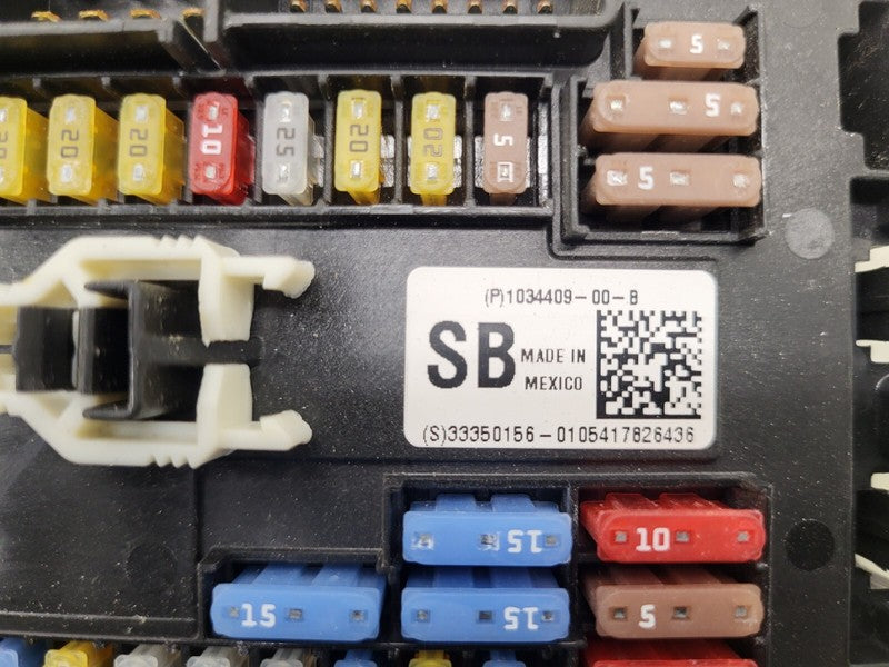 103440900B ⭕ 16-20 Model S Tesla Front Frunk Junction Cabin 12V Fuse Box Relay 1034409-00-B