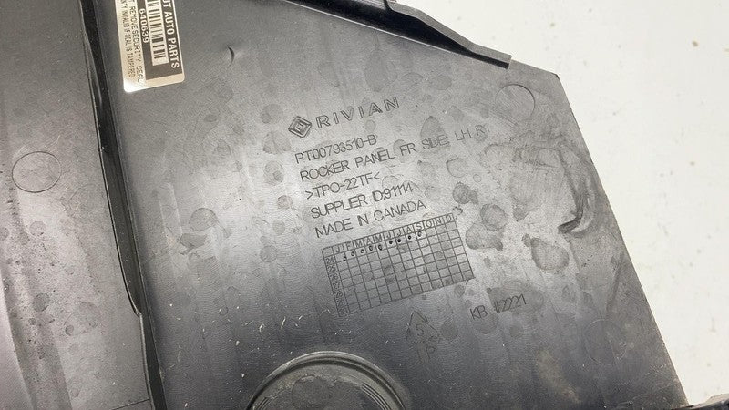 PT00793510B ⭕ 22-25 Rivian R1S Front Left Underbody Battery Shield Cover Panel PT00793510-B