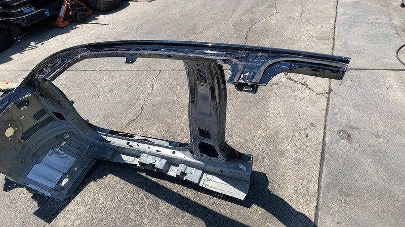 ⭕ 24-25 Model 3 Front Right A + B Pillar Structural Frame Horn Cut Black - PBSB