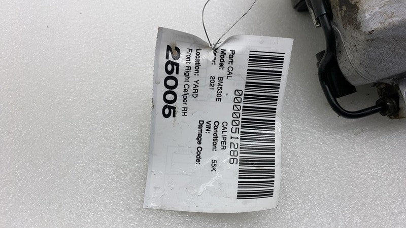 2017-2023 BMW 530e G30 Front Passenger Side Caliper w/ Brake Hose Line